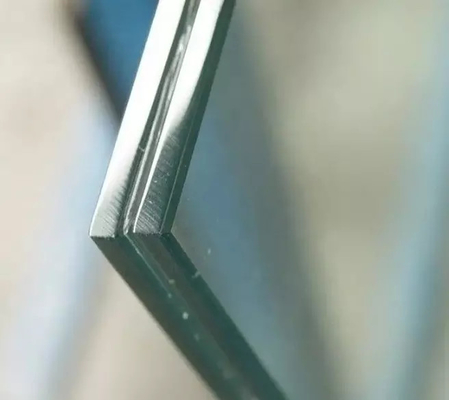 Eisenarme gehärtete dreifach laminierte Glasscheiben für Gebäudewände 6,38 mm 10,38 mm