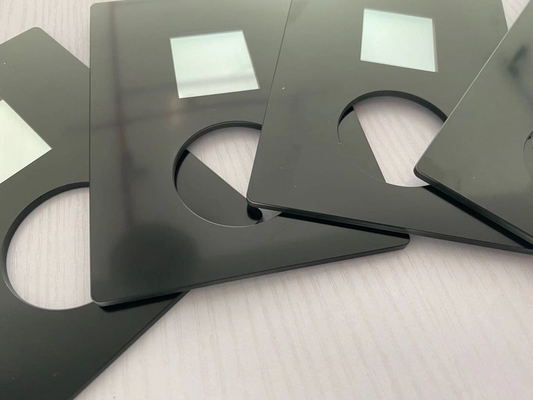 Sicherheits-Qualitäts-Garantie druckte Glas für Schalter-Platten-Bedienfelder