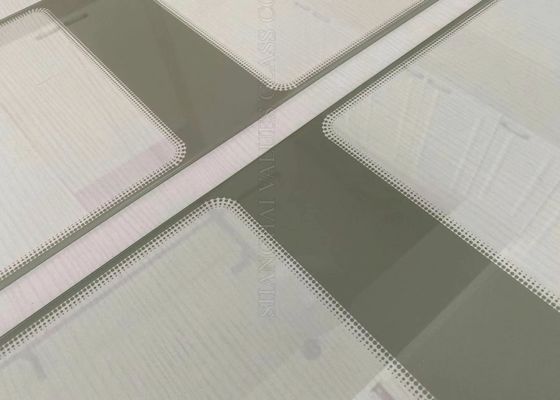 Hitze, die 4mm sauren geätzten ausgeglichenen Glasplatten-Flachbildschirm verstärkt