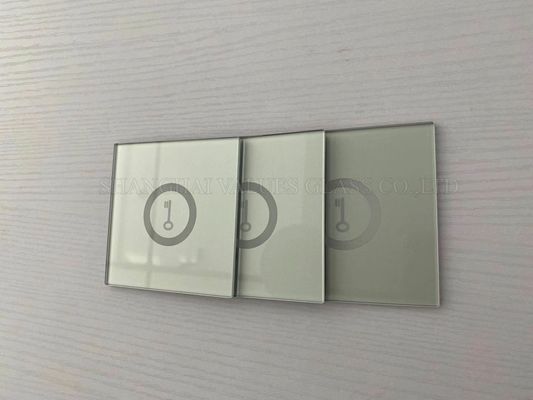Schalldichter 2mm undurchsichtiger Touch Screen das bleifreie druckte Glas