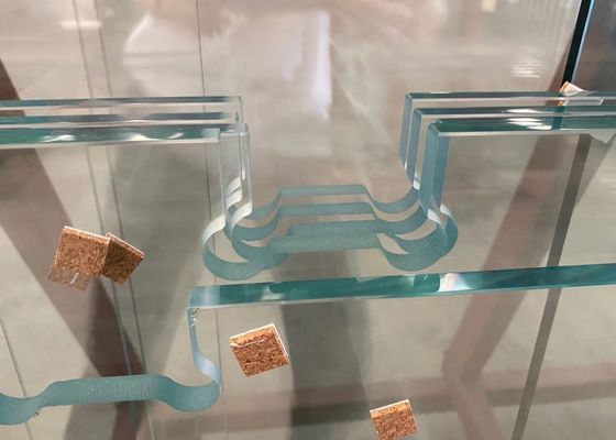 2.1mm starker rauer ausgeglichenes Glas-schneller abkühlender Isolierkratzer beständig