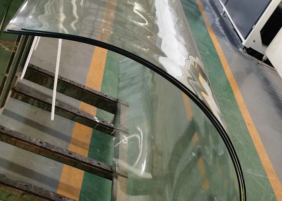3mm heiße Bent Strengthed Fully Tempered Glass Platten-Schaltleiste