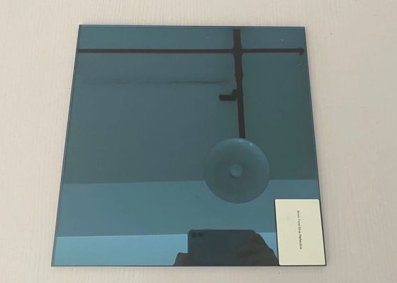 8mm abgetöntes blaues Polycarbonat lamellierte stoßfesten die Glasblätter