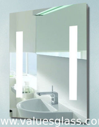Spiegel Touch Screen Wechselstroms 110V/230V LED, belichtet Wand-Spiegel-lange Service-Zeit