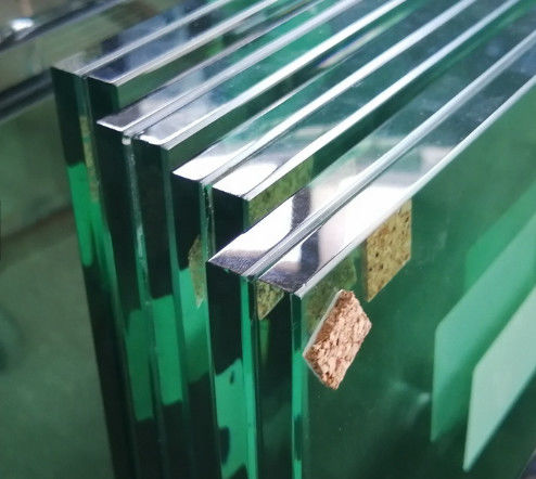 Klares lamelliertes Glas des langlebigen Gutes 6,38 bedeckt für Schwimmbäder/Balkon-Türen